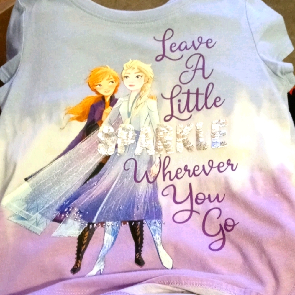 Disney frozen tshirt